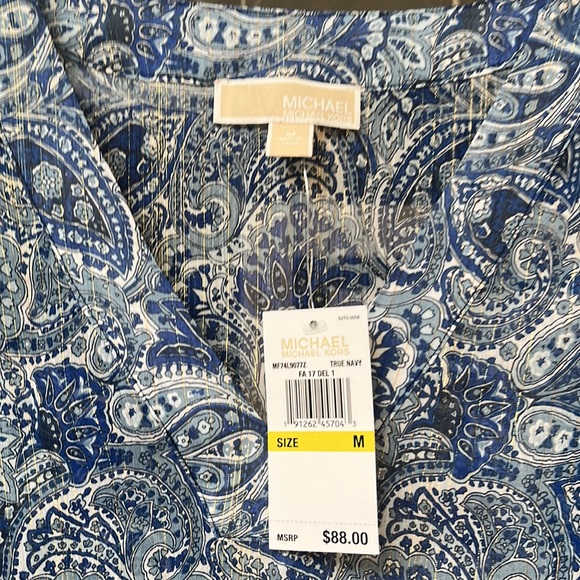 Michael Michael Kors blouse, size M, NWT - Picture 4 of 11